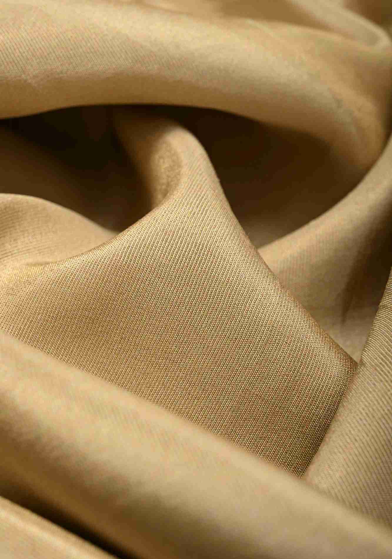 Beige Vegan Viscose Shimmer Tissue ready to wear Saree with Intricately Embroidery Border Ready to Wear Saree