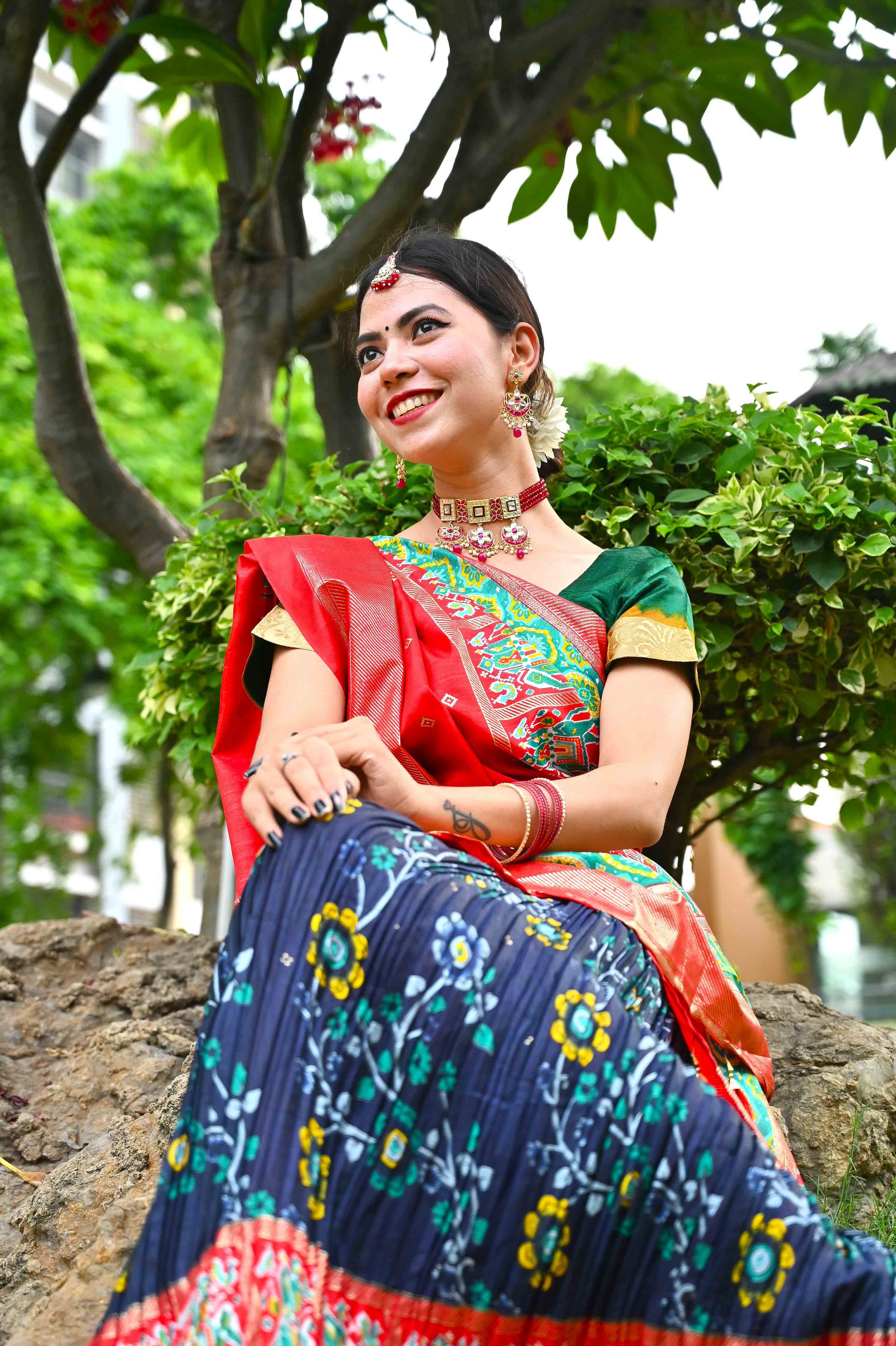 Pin by Evil Devil on dress | Saree models, Elegant saree, Half saree lehenga