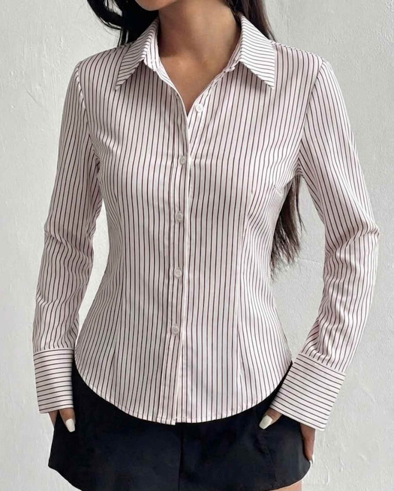 Premium Striped Cotton Shirt for Everyday Comfort