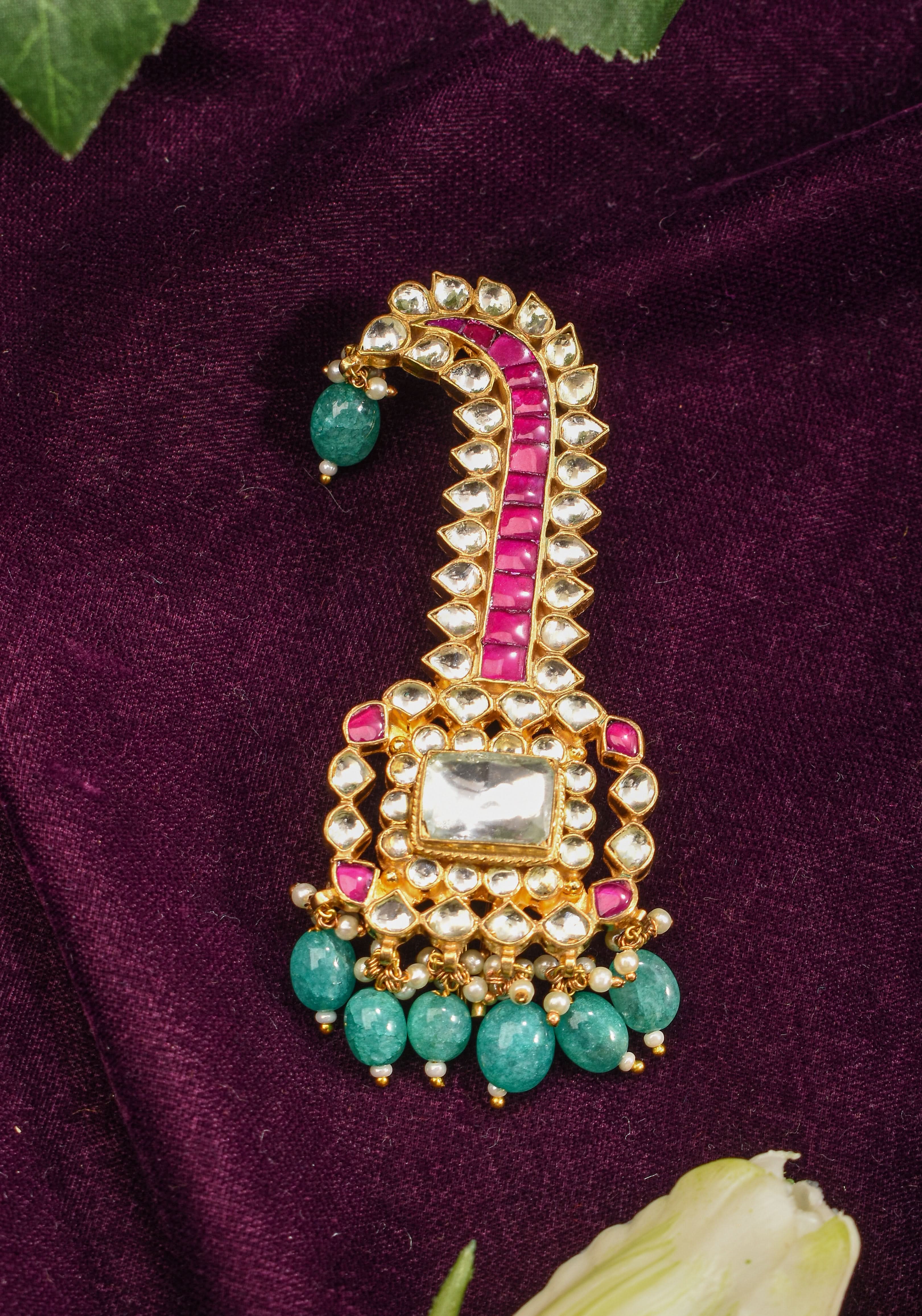Kalgi - Turban Jewelry for Men | Shobitam