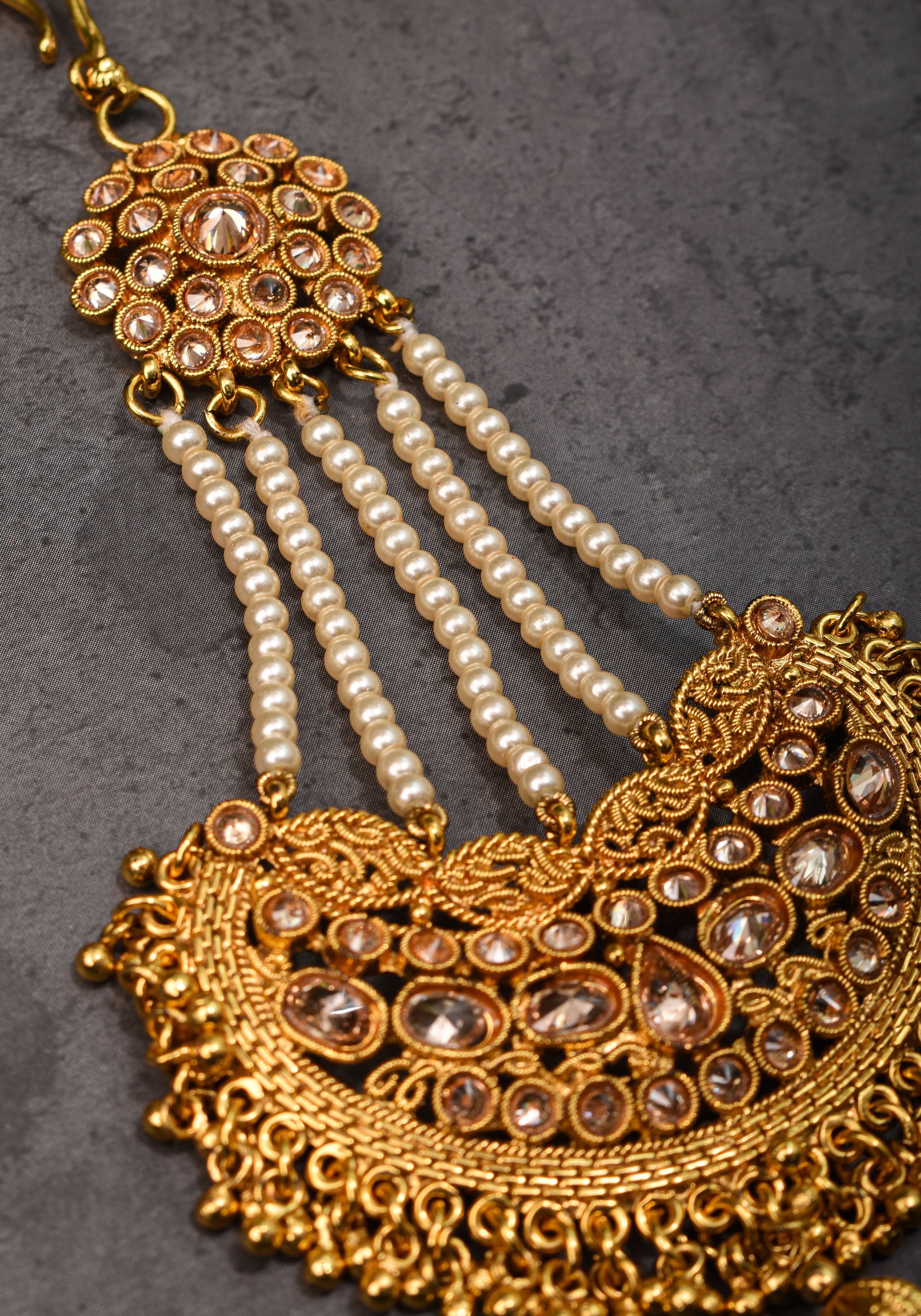 Vintage design Ornate Paasa | Shobitam Jewelry