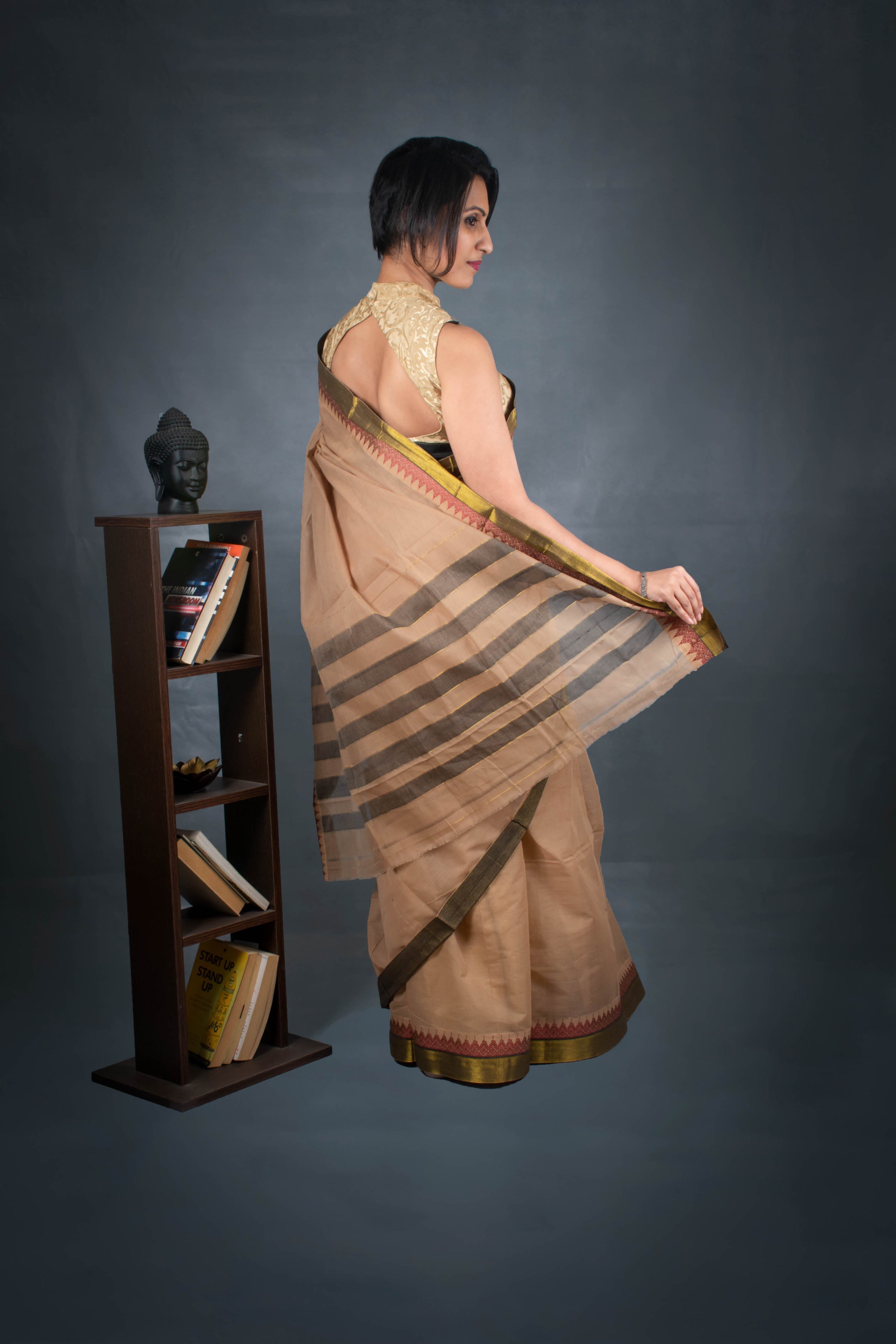 Shraddha - Cotton Saree-Shobitam