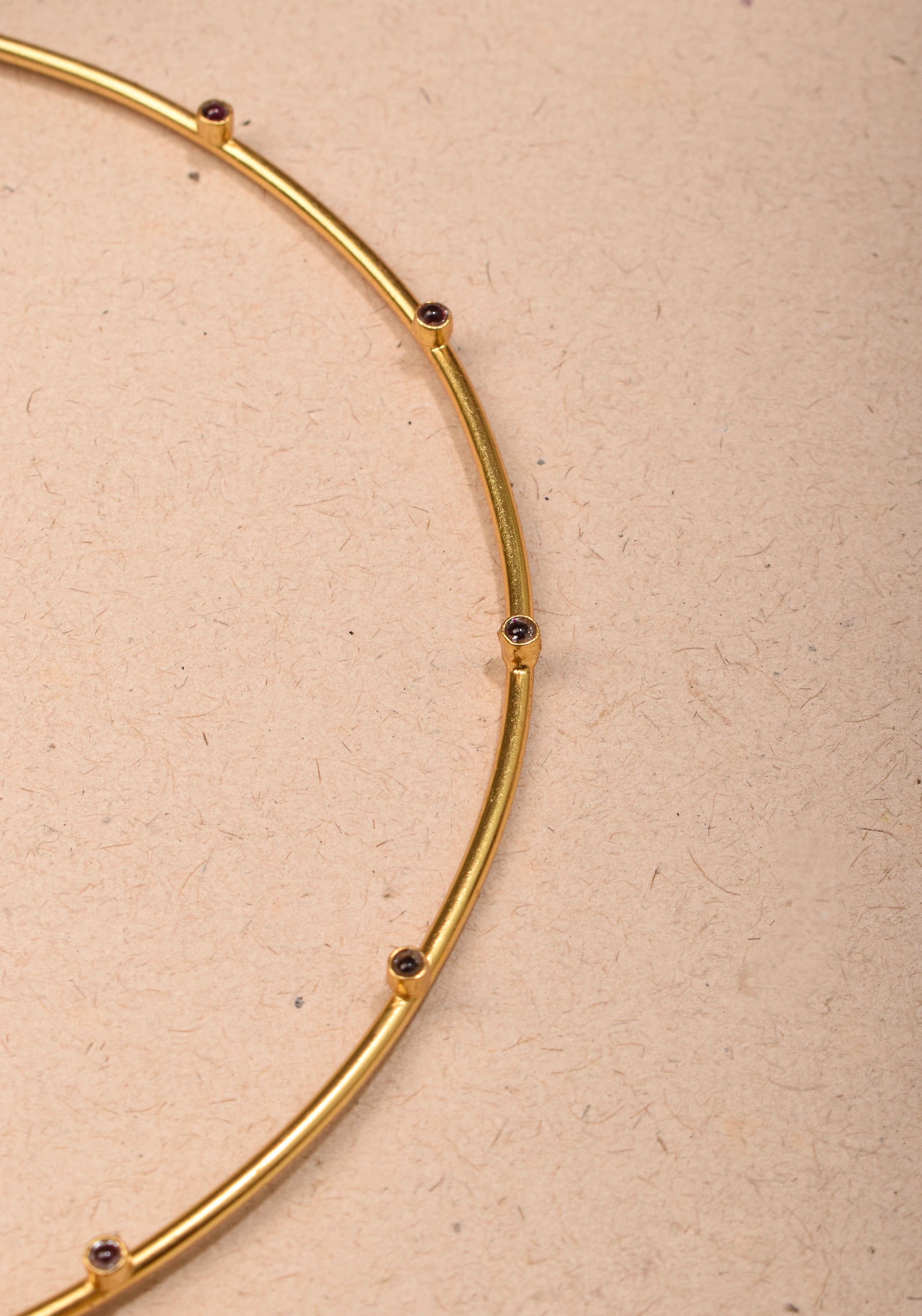 Saraswathi Jadau Pendant with Multicolor Stones on Wire Base pendant and dangling beads