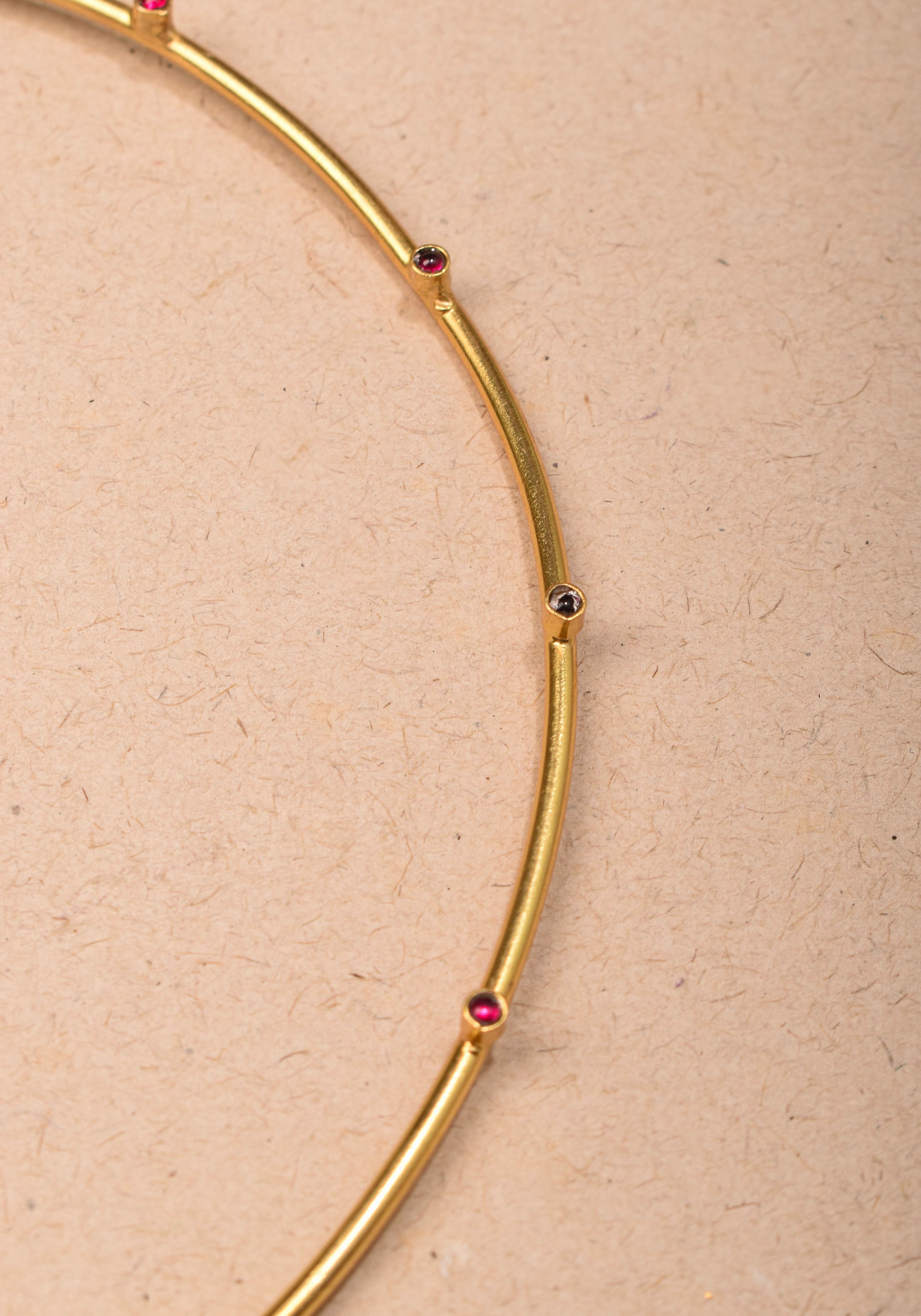 Kartikeya Jadau Pendant on Wire base Necklace | Shobitam
