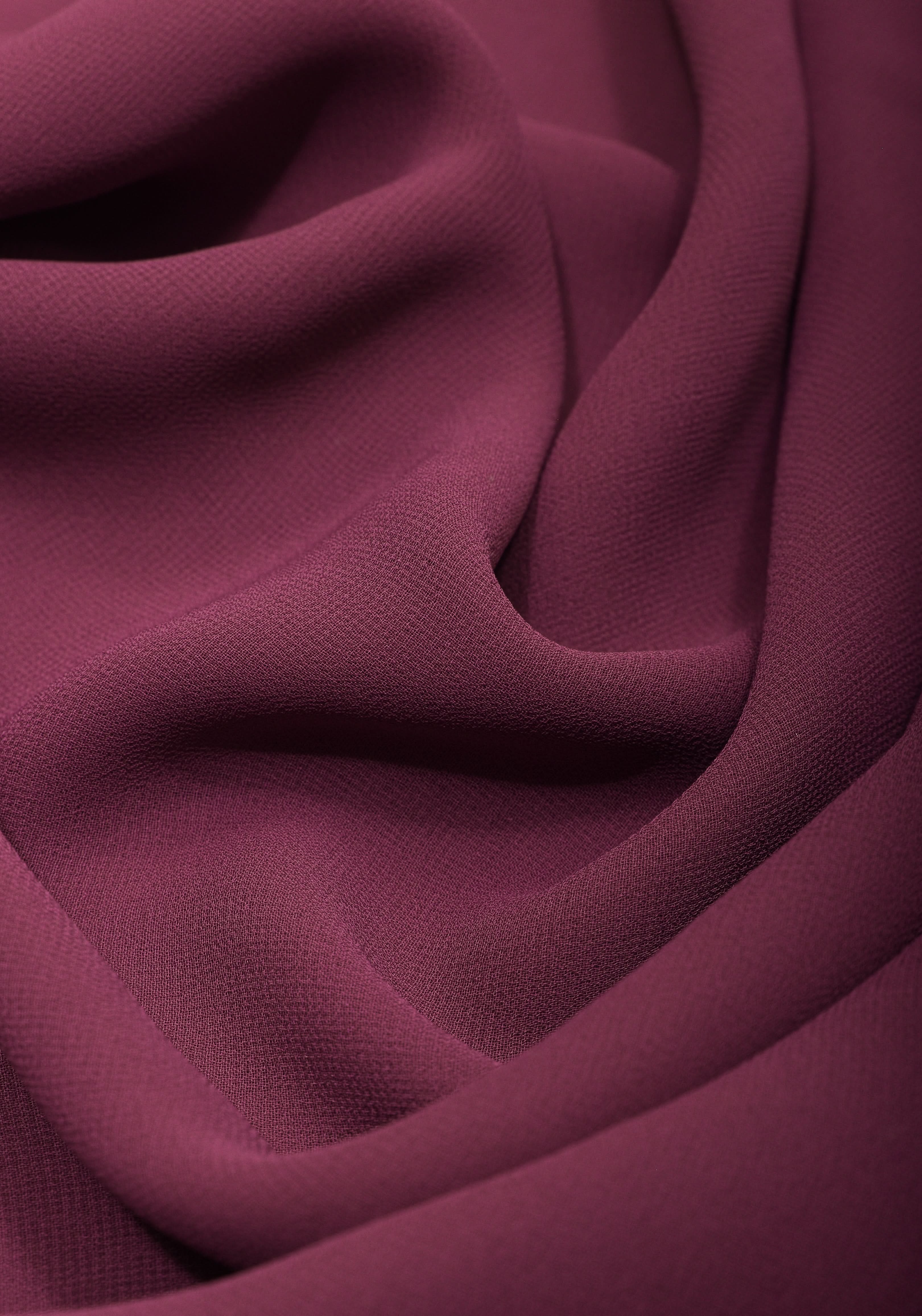 Plum Kashmiri Aari Style Embroidery Georgette Saree with floral design border | Shobitam