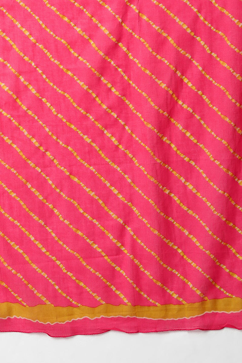 Yellow Ethnic Motifs Printed Regular Rayon Kurta | SHOBITAM