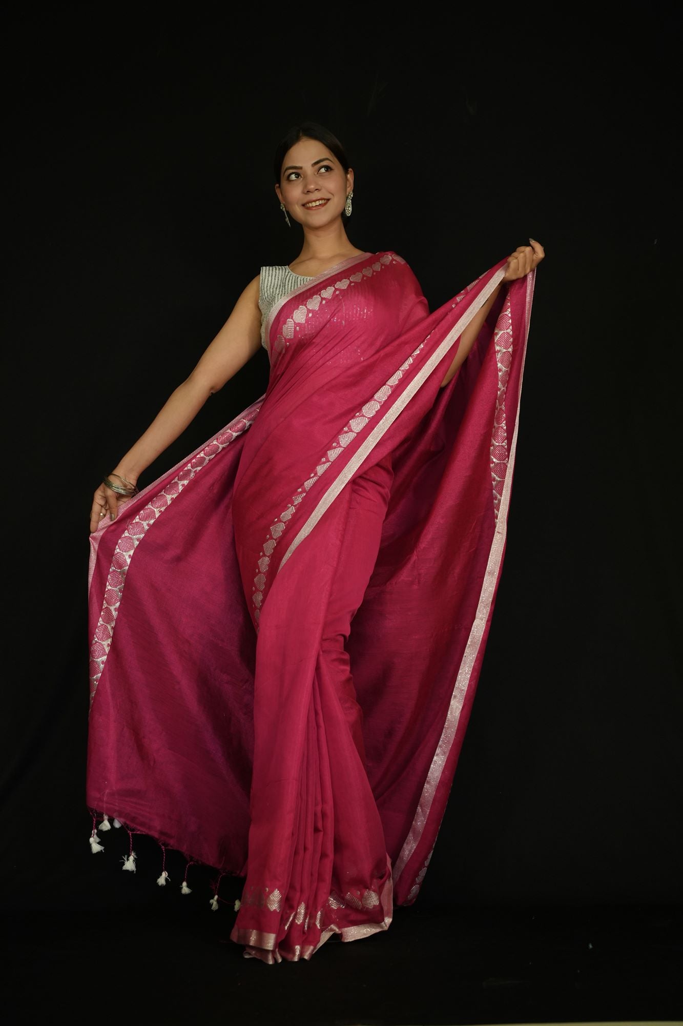 Ready to Wear One Minute Sarees Prestitched Sarees customised Plus Size 