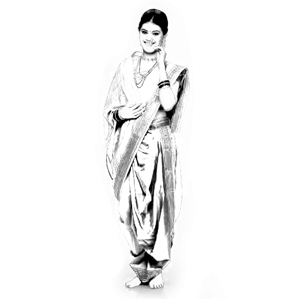 Nauvári Saree Drape Customization