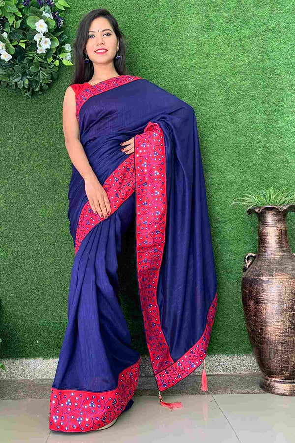 Kanchipuram cotton silk wrap in 1 minute saree - Isadora Life Online Shopping Store