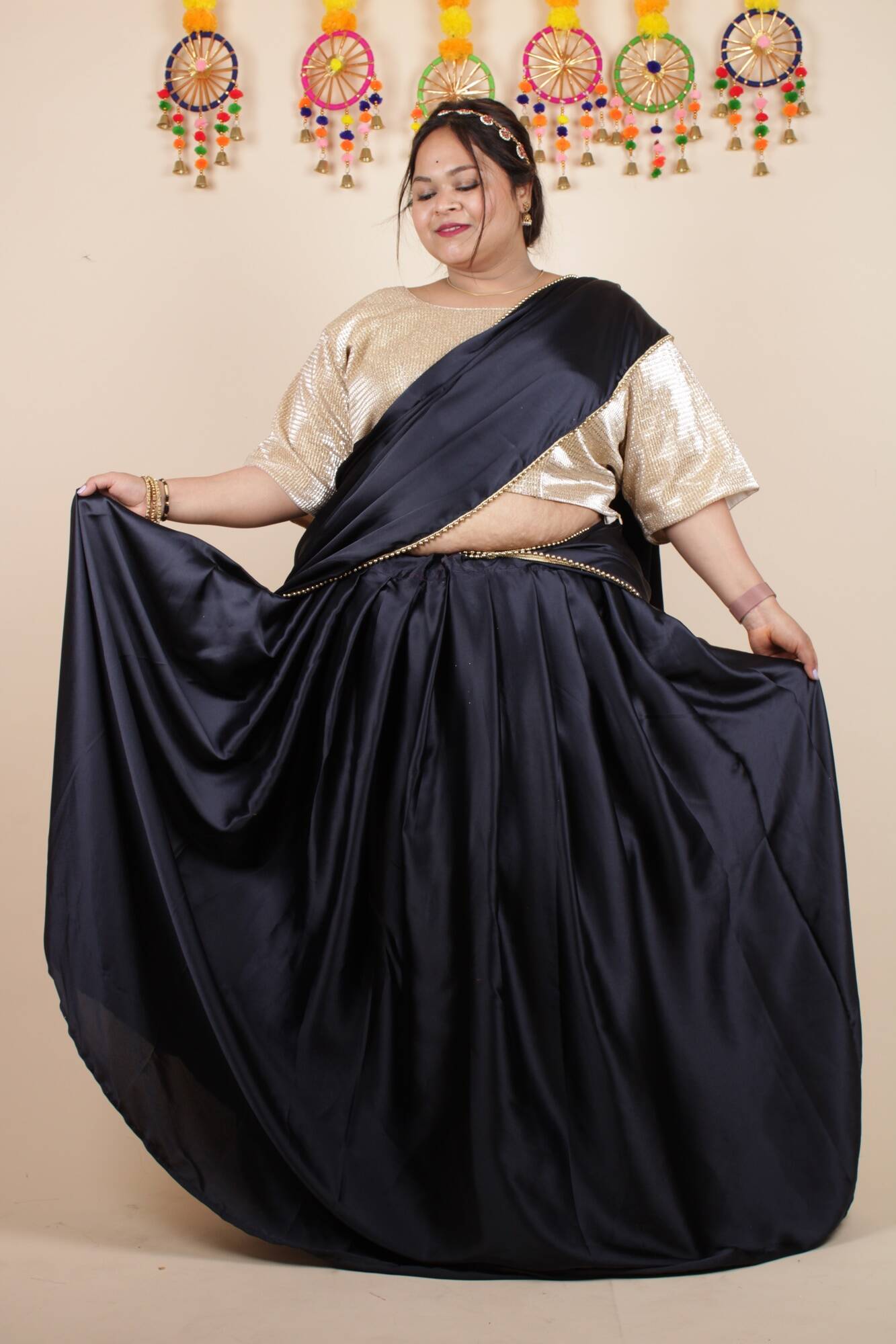 Beautiful South Indian Traditional Ready Made Half Sarees - Shop Now! –  ekantastudio