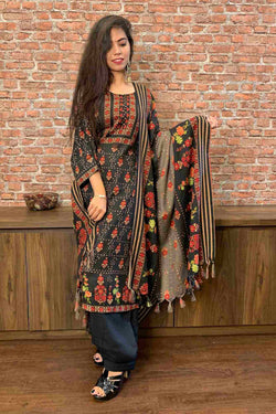 Pashmina spun fabric readymade salwar suit - Isadora Life Online Shopping Store