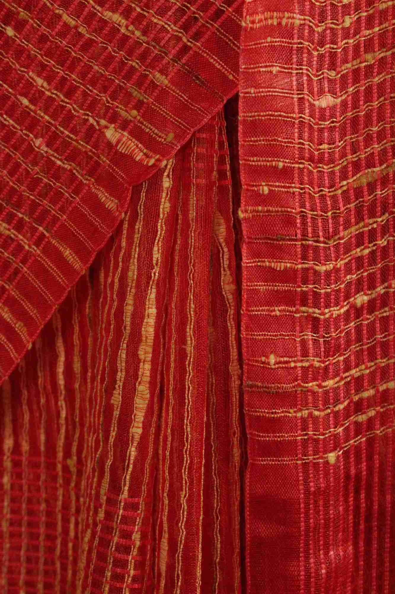Bhagalpuri Art Silk Kota Ghicha with tassels & sequin woven in pallu wrap in 1 minute saree - Isadora Life Online Shopping Store