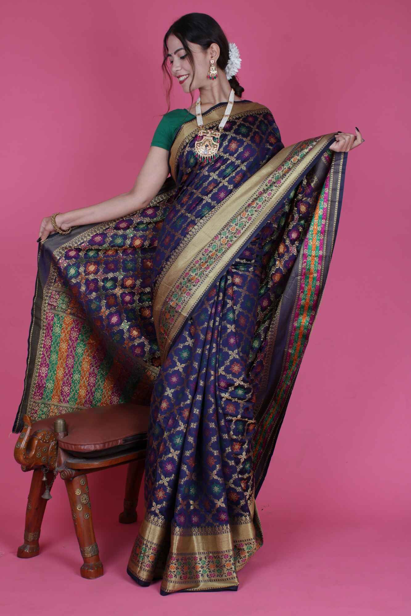 Check All New Kanjivaram Silk Half Saree For Women 2022