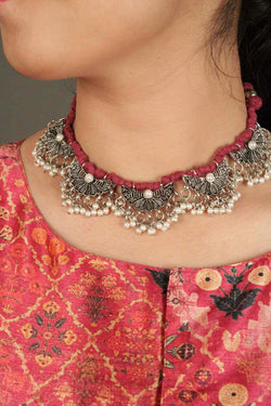 Exquisite Bohemian Silver Moti Necklace - Isadora Life Online Shopping Store
